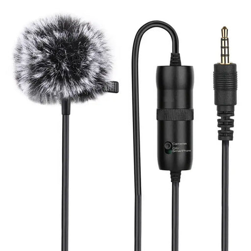 Microphone with a clip PULUZ 3.5mm Jack 6m - Lavalier<<<Microphones<<<Audio<<<InnproXML