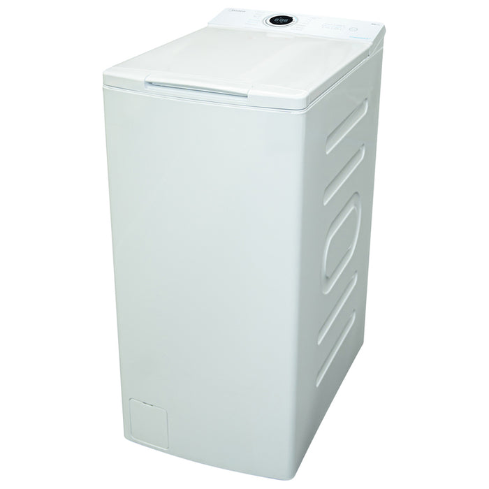 Top loading washing machine MIDEA MF100T60B/W-HR 6.0 kg, 1200 rpm, INVERTER MOTOR