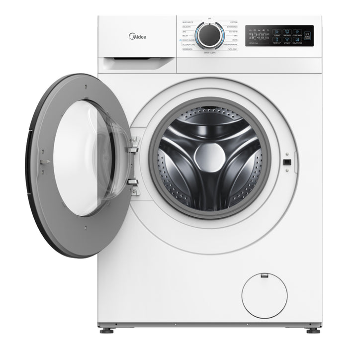 Washing machine MIDEA MF110W80BA10/W-HR 8.0 kg, 1400 rpm, INVERTER MOTOR