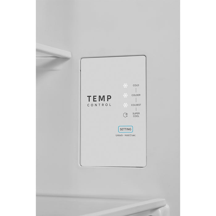 Refrigerator with bottom freezer MIDEA SPACE MASTER MDRB548MME46 186.00 cm