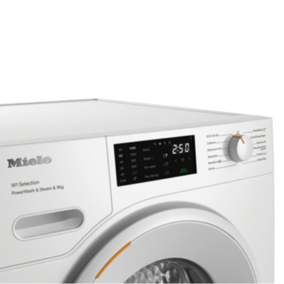 Washing machine MIELE WSD383 WCS, 9 kg, SteamCare, QuickPowerWash, 1400 rpm