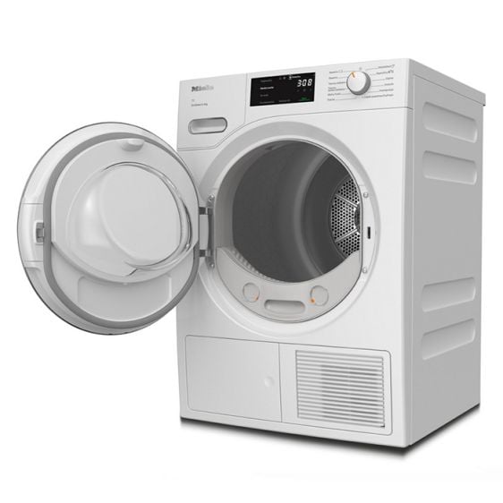 Dryer MIELE TWH780WP EcoSpeed&9kg, Heat pump, EcoDry, Miele@home