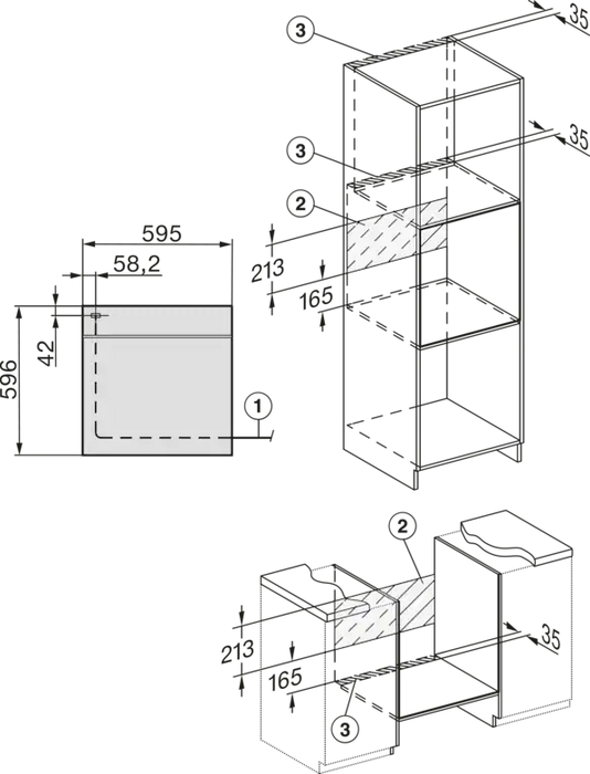 Built-in oven MIELE DGC 7151 with steam