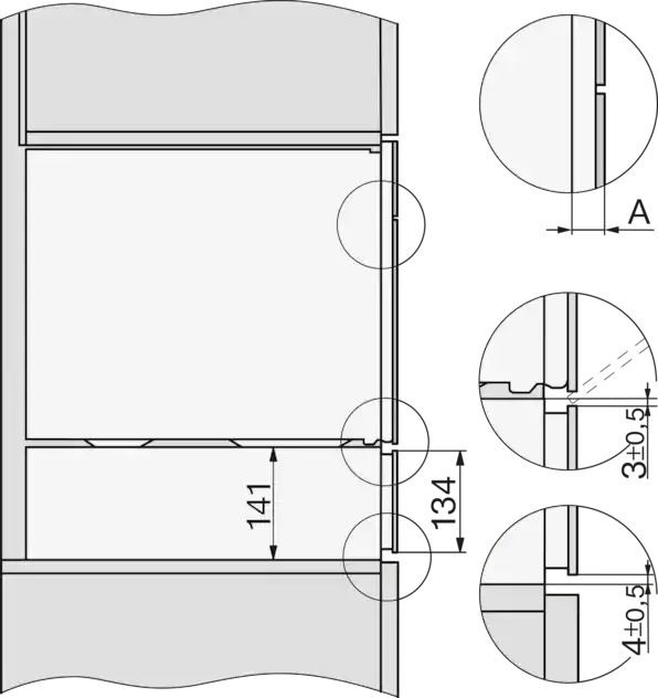Built-in drawer MIELE EVS 7010 Black