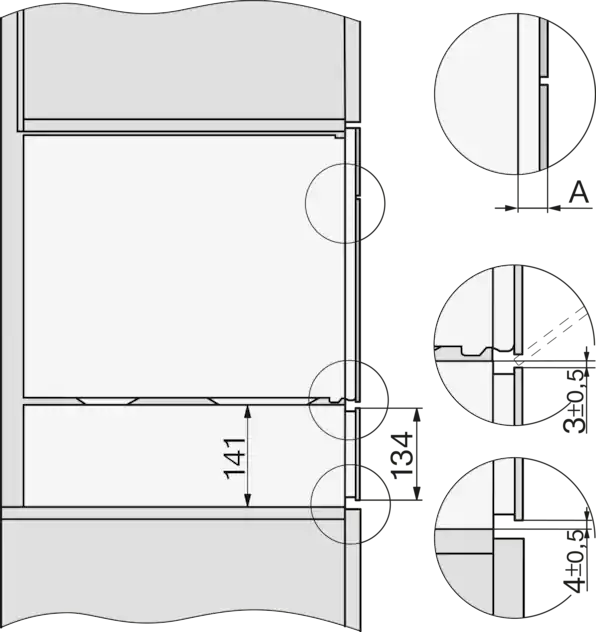 Built-in drawer MIELE EVS 7010 Black