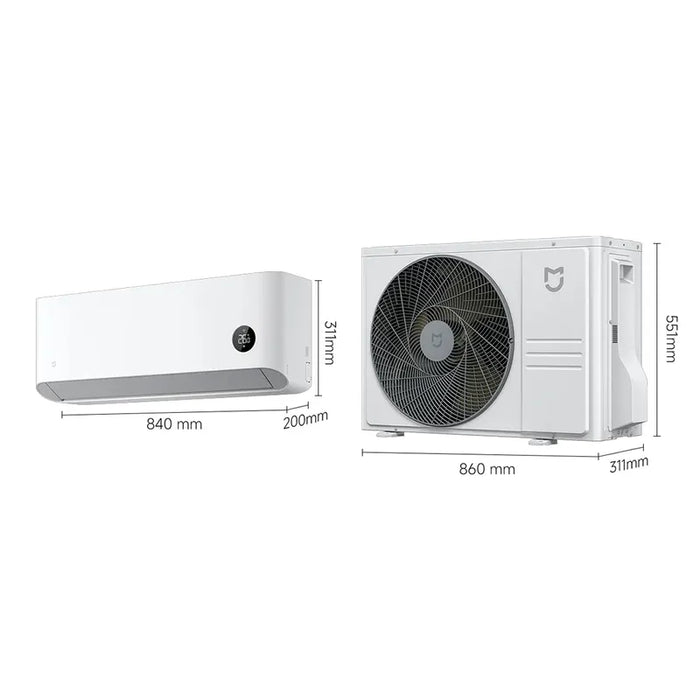 Air conditioner Xiaomi MIJIA ASH-09WO/N2C2-EU, 9000 cooling/heating BTU, A++, Inverter systems