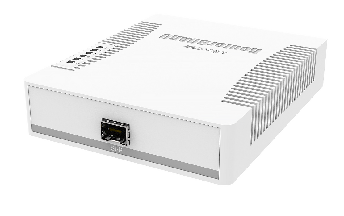Switch MikroTik RB260GS CSS106-5G-1SR2, 10/100/1000Mbit, 128 KB, PoE, SwOS
