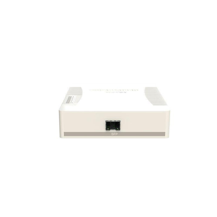 Switch MikroTik RB260GSP, 5-port 10/10/1000+1xSFP, PoE