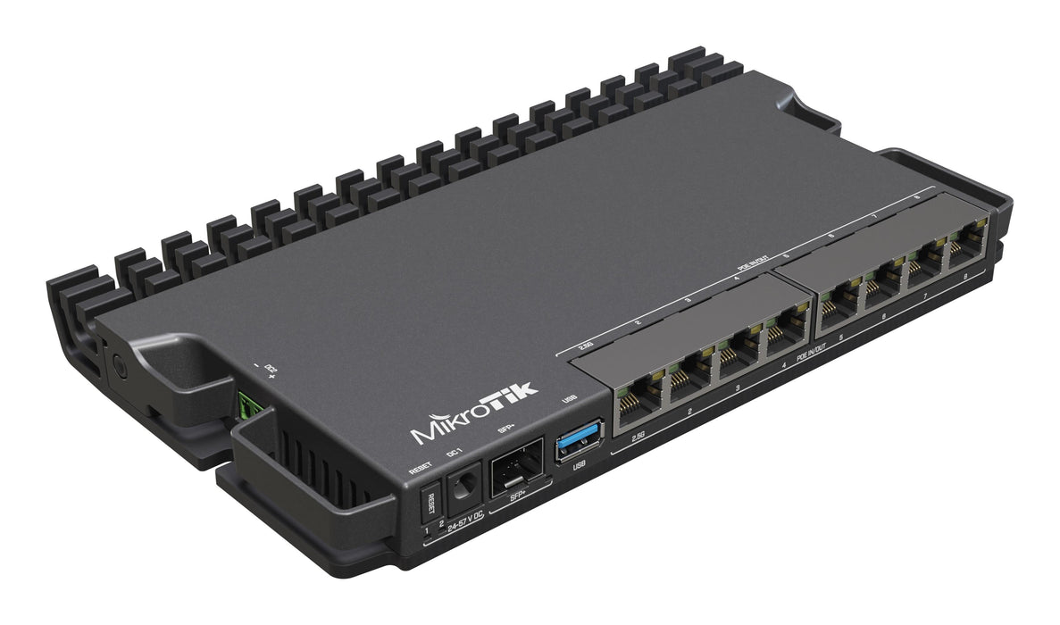 Router MikroTik RB5009UPr+S+IN, CPU 1.4GHz, 1GB, 7x10/100/1000, 1xSFP, USB 3.0