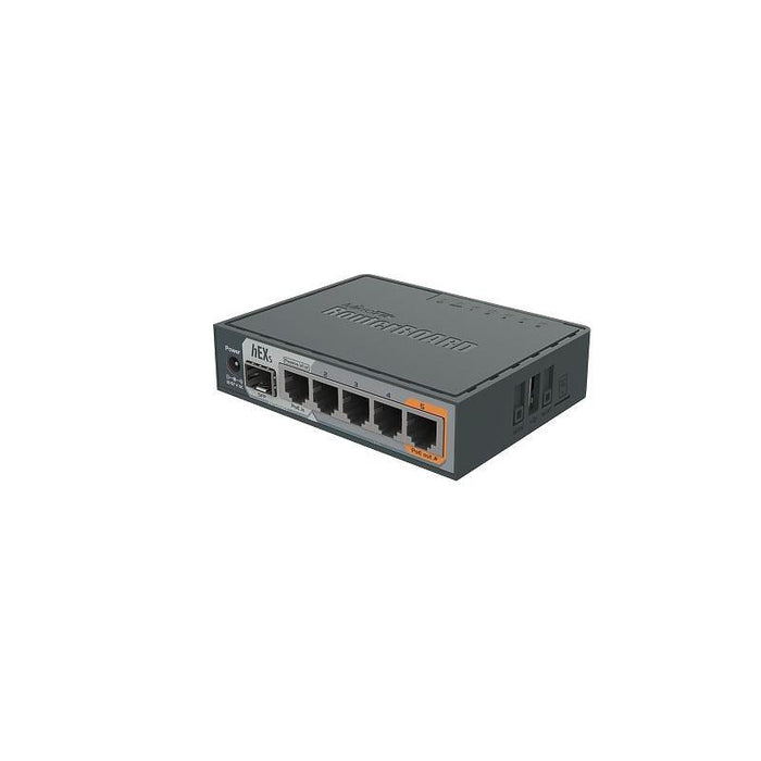 Router MiKrotik hEX S - RB760iGS, 5 x 10/100/1000 Mbps, Black