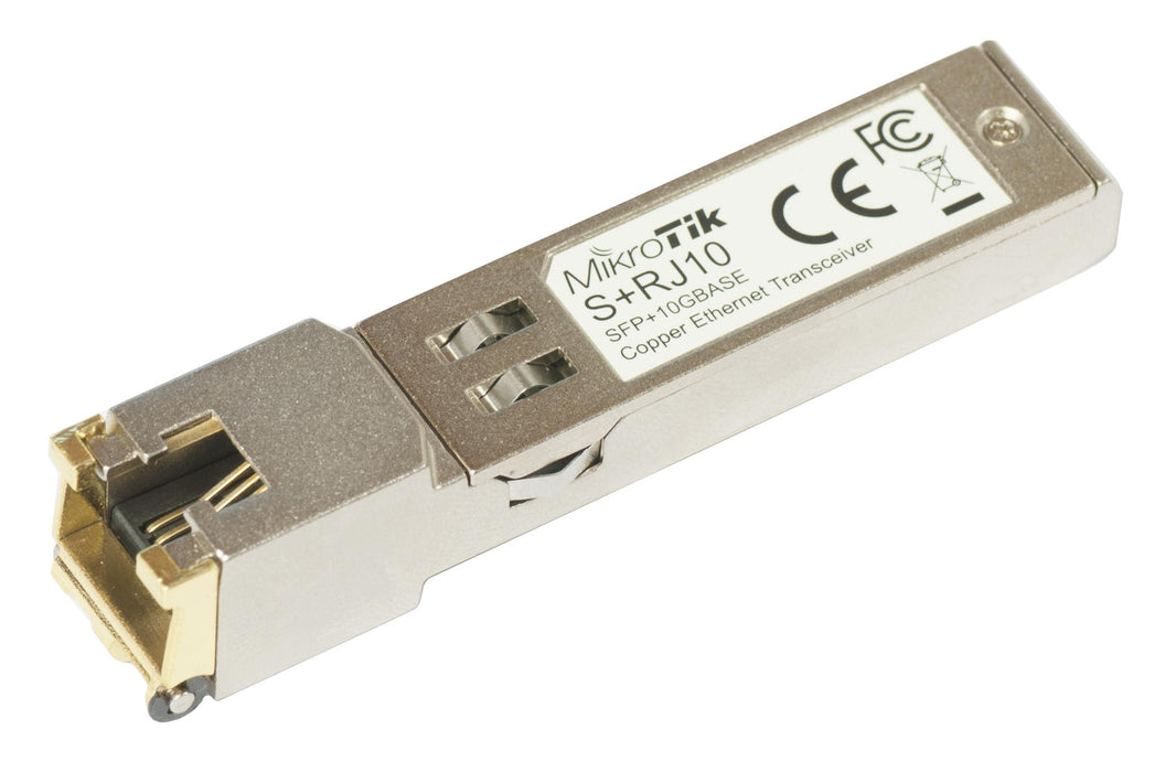 Network transceiver module Mikrotik S+RJ10, 10Gbps SFP+
