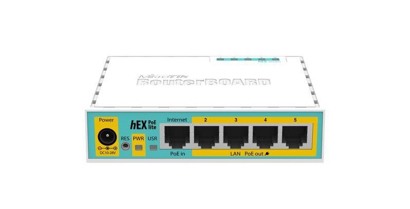 Router MiKrotik RB750UPr2, 10/100 Mbps, PoE, 64 MB, CPU 650MHz, White