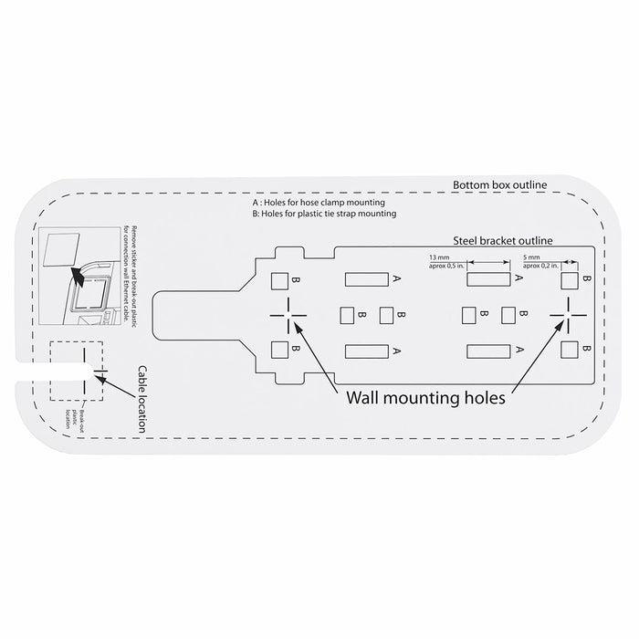 Mikrotik wAP R ac 867 Mbit/s White Power over Ethernet (PoE)