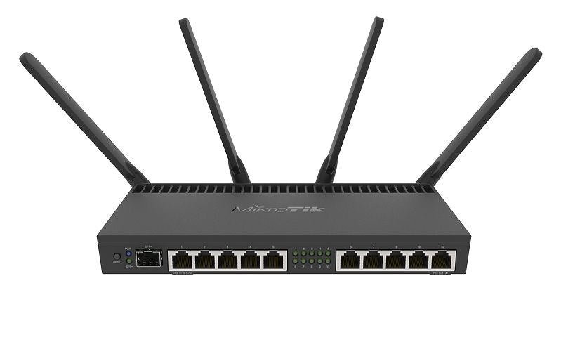 Router MikroTik RB4011iGS+5HacQ2HnD-IN, 2.4/5 GHz, 10x10/100/1000, PoE