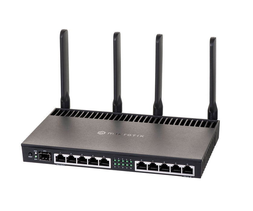 Router MikroTik RB4011iGS+5HacQ2HnD-IN, 2.4/5 GHz, 10x10/100/1000, PoE