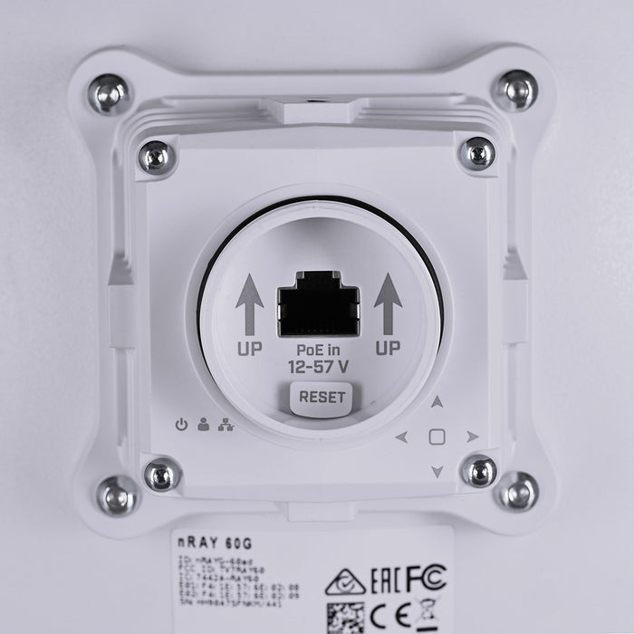 Mikrotik Wire nRAY 2000 Mbit/s White Power over Ethernet (PoE)