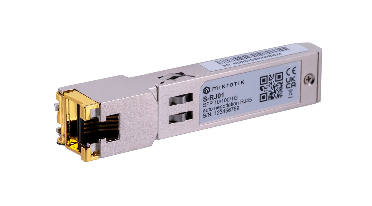 Mikrotik S-RJ01 network switch module Gigabit Ethernet