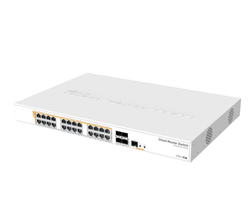 Switch Mikrotik CRS328-24P-4S-RM, 24xGigabit LAN, L2/L3, 4xSFP+ cages
