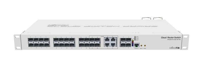 Switch MikroTik CRS328-4C-20S-4S+RM, 20 x SFP, 4 x SFP+, 4 x Combo ports