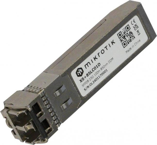 SFP module Mikrotik XSPlus-85LC01D, 1.25GB,10GB, 25GB, 100m