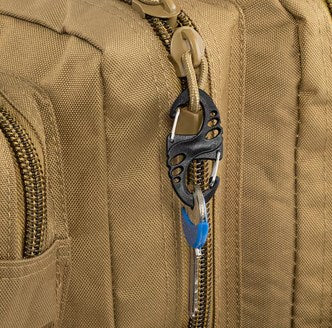 Mil-Tec S-Hook snap hook set - Black
