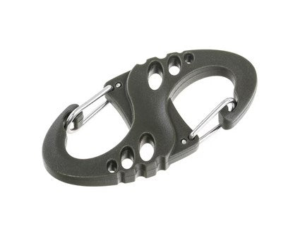 Mil-Tec S-Hook snap hook set - Green