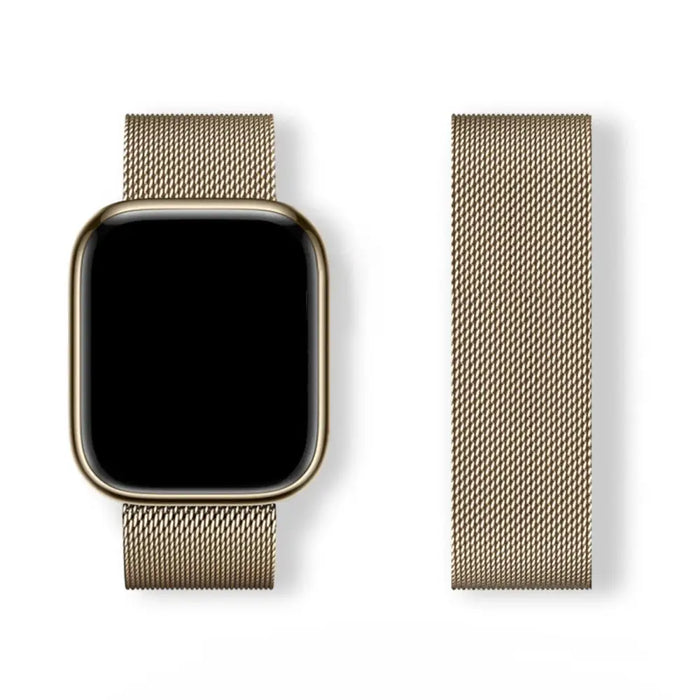 Milanese Loop Bracelet 42/44/45/46/49 - Gold - Smartwatch straps and cases<<<HurtelXML