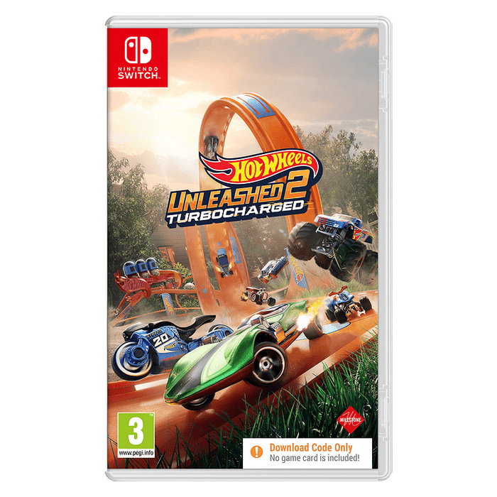 Hot Wheels Unleashed 2 Game - Code in Box (NSW)
