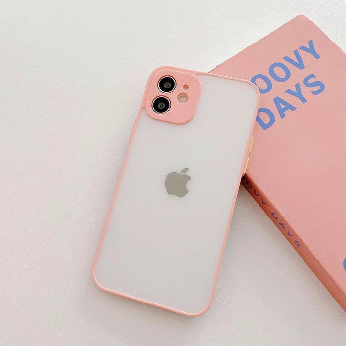 Milky Case silicone flexible translucent case for iPhone 11 Pro pink - Cell phone cases and covers<<<HurtelXML