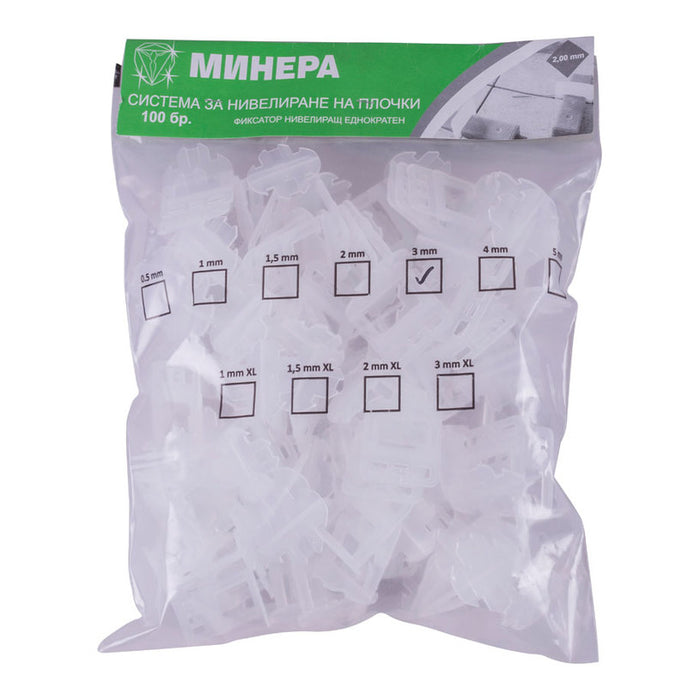 TILE LEVELING FIXTURE MINERA 3 MM