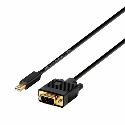 Mini DisplayPort to VGA adapter Aisens A125-0362 Black 2 m - Компютър Кабели и адаптери<<<Компютри|