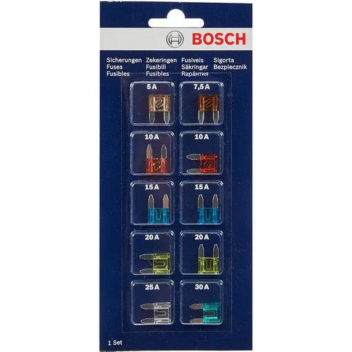 MINI FUSES MIX 10 BOSCH - Авто предпазители<<<Ел. принадлежности<<<Авто и вело<<<Praktiker