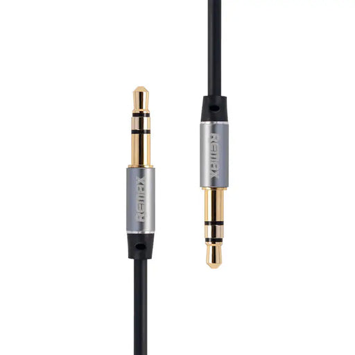 Mini jack 3.5mm AUX cable Remax RL-L100 1m (black) - Audio cables<<<Audio<<<InnproXML