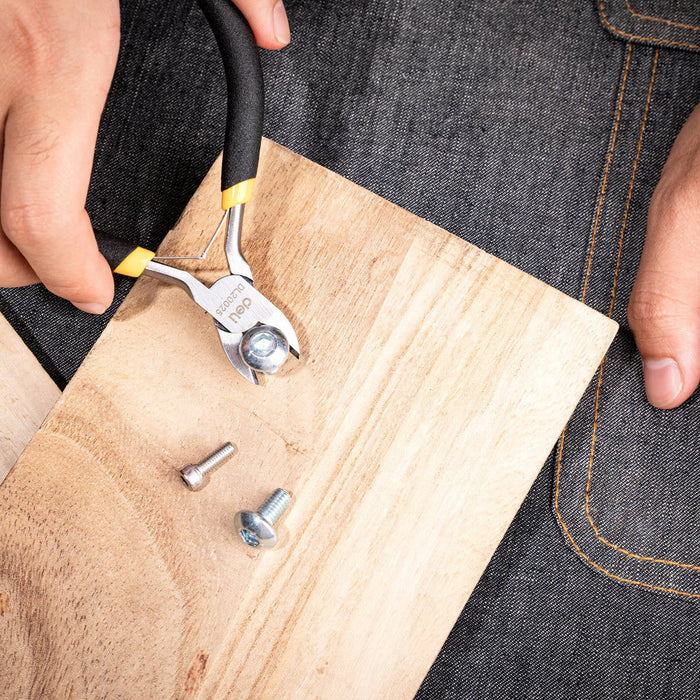 Mini Pliers 5’’ Deli Tools EDL20025 (yellow) - Pliers<<<Tools<<<InnproXML