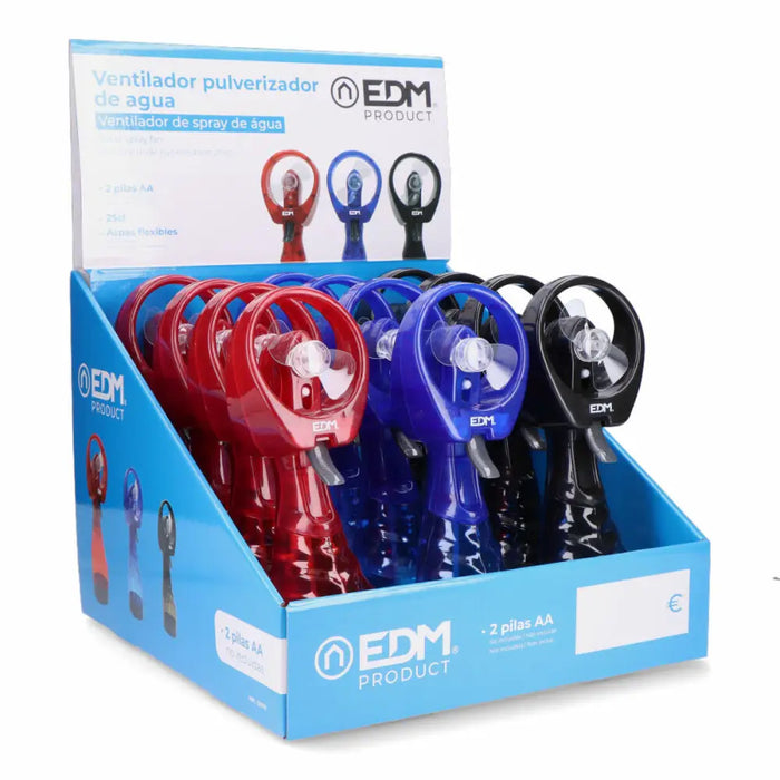 Mini Portable Fan EDM 33979 Atomiser Bottle - Компютър Кабели и адаптери<<<Компютри| Електроника<<<BigBuy&&&USB