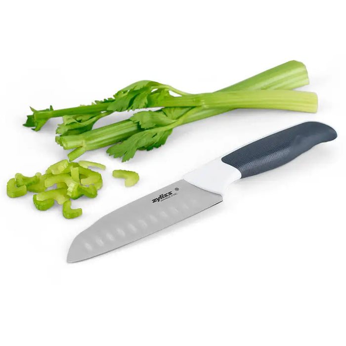 MINI SANTOKU KNIFE WITH GUARD 12CM ZYLISS COMFORT - Дъски ножове и белачки<<<Домашни потреби<<<Кухня<<<Praktiker