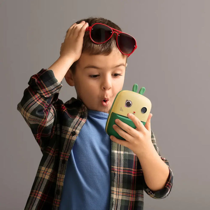 Mini Thermal Printer for Kids with Camera and Camcorder - Green - Photo accessories<<<HurtelXML