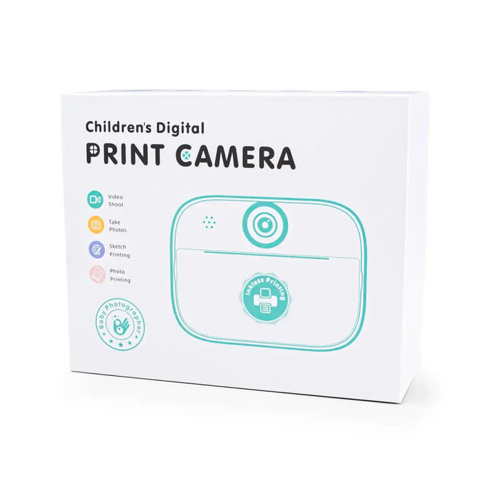 Mini Thermal Printer for Kids with Camera and Camcorder - Pink - Photo accessories<<<HurtelXML