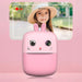 Mini Thermal Printer for Kids with Camera and Camcorder - Pink - Photo accessories<<<HurtelXML