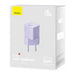 Mini wall charger Baseus GaN5 20W (purple) - mains chargers<<<Chargers<<<GSM Accessories<<<InnproXML
