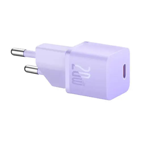 Mini wall charger Baseus GaN5 20W (purple) - mains chargers<<<Chargers<<<GSM Accessories<<<InnproXML