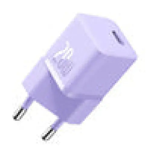 Mini wall charger Baseus GaN5 20W (purple) - mains chargers<<<Chargers<<<GSM Accessories<<<InnproXML