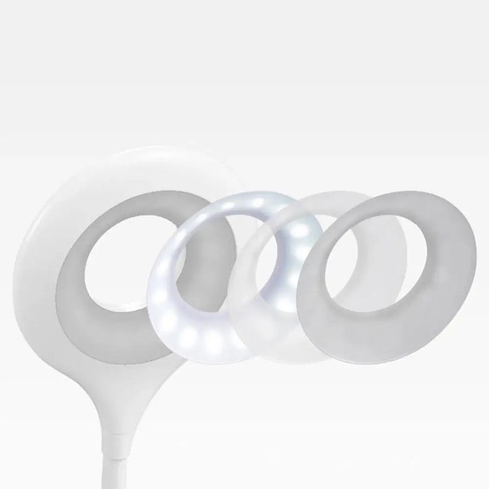 Mini Wozinsky Wireless LED Reading Lamp with Clip + USB-C Cable - White - Table lamps<<<HurtelXML