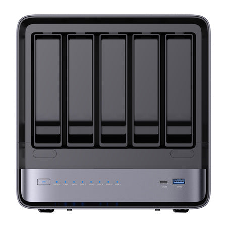 MINI-PC Minis Forum NAS N5 AMD Ryzen 7 H255, 16GB+128GB OS storage