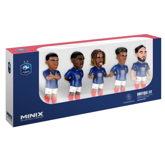 Minix figurine set - France National Team, 5 pieces, 7 cm