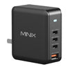 Minix P165 GaN Wall Charger with 3x USB-C and 1x USB-A Ports