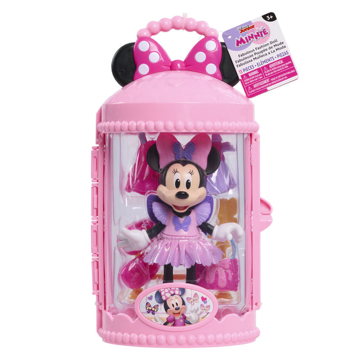 Игрален комплект Just Play Disney Minnie - Кукла с аксесоари, Блясък и очарование