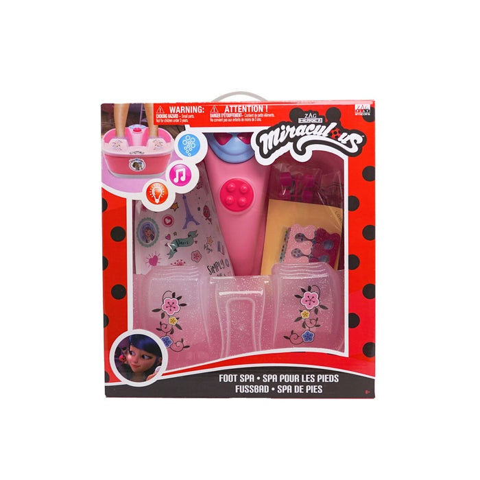 MIRACULOUS Ladybug and Cat Noir Spa Foot Bath