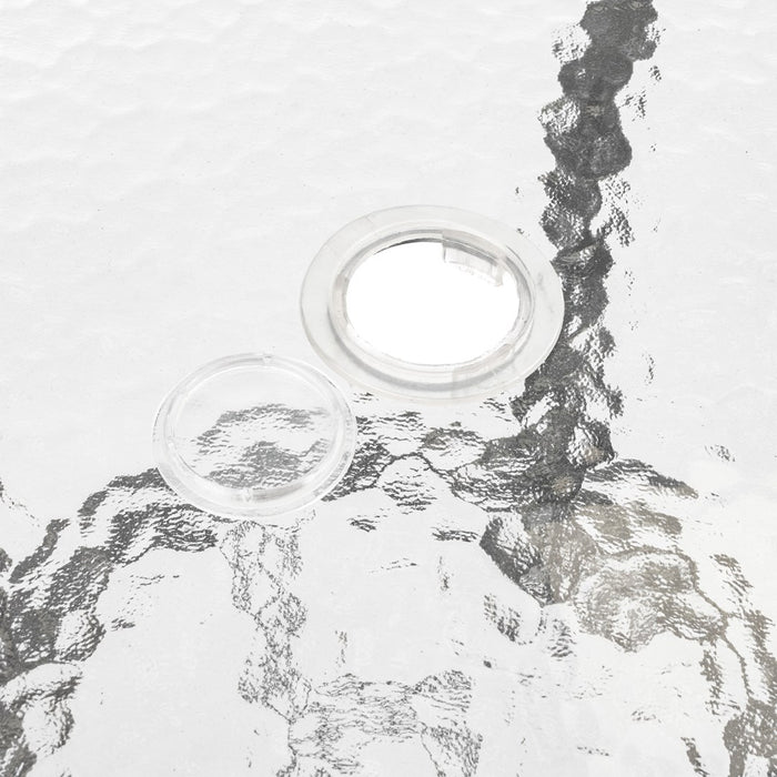 Garden table with glass top JUPITER 90cm