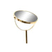 Mirror DKD Home Decor 18 x 13 x 35 cm Grey Beige Golden Metal White Resin Light grey (2 Units) - Баня<<<Дом